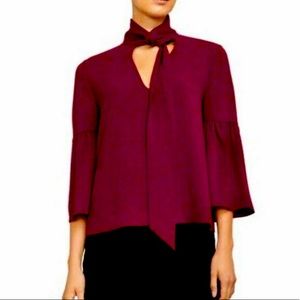 BCBGMAXAZRIA Neck-Scarf Mellie Blouse - Women